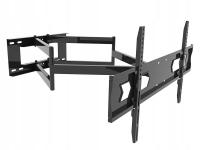 MOCNY UCHWYT ŚCIENNY DO TELEWIZORA TV LCD 42-120Cali DŁUGIE RAMIĘ REGULACJA