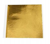 Золото съедобное в хлопьях имитация украшения торта на день рождения золото 8x8 см
