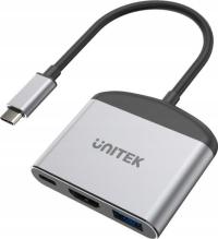 Adapter Unitek D1102A USB Typ-C na HDMI 2.1, USB