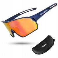 Okulary rowerowe sportowe polaryzacyjne ROCKBROS POLARYZACJA UV400 10134