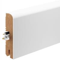 Обшивка МДФ R8 16x80mm L. 100cm белый