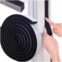 USZCZELKA do OKNA DRZWI OKIEN SAMOPRZYLEPNA WYGŁUSZAJĄCA PIANKA GĄBKA 2M