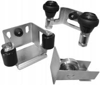 UCHWYT NAJAZD ROLKA NAJAZDOWA ŁAPACZ UCHWYT GÓRNY DO BRAM ZESTAW DO BRAMY