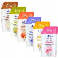 LUKSIA CREAMY Soft ECO REFILL набор жидкого мыла запас микс 6 ароматов