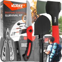 ZESTAW SURVIVALOWY WOJSKOWY PRZEŻYCIA PRZETRWANIA SURVIVAL NIEZBĘDNIK 6 EL.