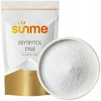 Sunme Erytrytol Naturalny cukier bez kalorii słodzik niskokaloryczny 1 kg