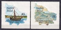 1975 Wyspy Norfolk 178-79 ** znaczki naklejki