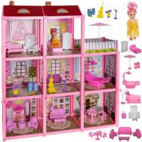Кукольный домик большая мебель XXL Вилла кукла Мебель Аксессуары для детей