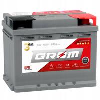 Akumulator GROM EFB START&STOP 80Ah 800A Prawy Plus