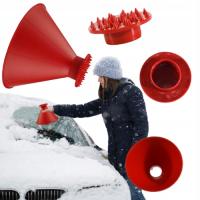 SKROBACZKA DO SZYB AUTA STOŻKOWA 2W1 LEJEK