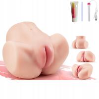 Мастурбатор для мужчин любовь куклы искусственное влагалище и анус 2,5 кг