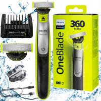 PHILIPS ONE BLADE БРИТВА 5В1 КОЛПАЧКА360 ВОДОНЕПРОНИЦАЕМЫЙ ТРИММЕР ДЛЯ БОРОДЫ НАБОР