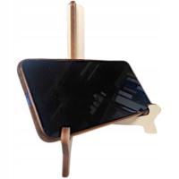 DREWNIANY STOJAK STOJACZEK NA TABLET TELEFON - **Prosty Skuteczny**