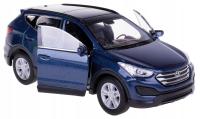 HYUNDAI SANTAFE MODEL METALOWY WELLY 1:34/39 GRANATOWY