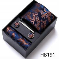 НАБОР ШЕЛКОВЫЙ ГАЛСТУК ЗАПОНКИ НАГРУДНЫЙ ПЛАТОК ИДЕАЛЬНЫЙ НАБОР ДЛЯ КЛАССНЫХ МУЖЧИН.