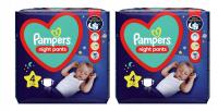 Pieluchomajtki Pampers Night Rozmiar 4 25 szt.