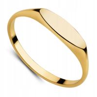 Нежный золотой перстень для женщин злотый 333 8K R. 8-21