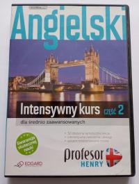 Angielski Intensywny kurs część 2 2 płyty CD Profesor Henry