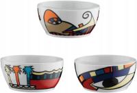 MISECZKI DO SOSU DIPÓW PORCELANOWE 3 szt