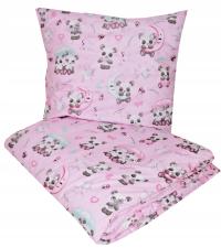 KOMPLET POŚCIELI BAWEŁNIANEJ 140x200 PODUSZKA 2X70X80 BAWEŁNA 100%