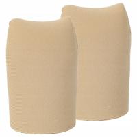 1PARA KHAKI SILIKONOWE OSŁONY NA PALCE, CHRONIĄCE PRZED ODCISKAMI