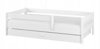Детская кровать для ребенка SIMPLE BABY BOO 160X80 ящик белый
