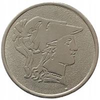 28729. Helmeted Athena Token - token/żeton - (4.87g/24mm)