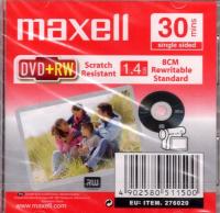 Płyty do kamer MAXELL Mini DVD+RW 8cm 1,4GB