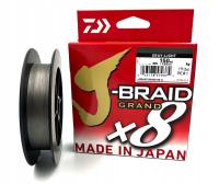 PLECIONKA DAIWA J-BRAID GRAND X8 0,06MM 135M 5KG GRAY