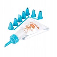 RĘKAW DO KREMU DEKORATOR worek + 8 NAKŁADEK BG-233