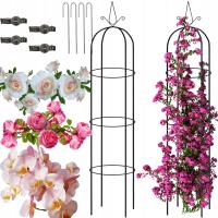 САДОВАЯ БЕСЕДКА СТОЛБЧАТАЯ АРКА РОЗЫ ЦВЕТЫ ЛИАНЫ