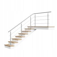 Лестничные перила для самостоятельного монтажа, заполнение 3 x Ø12 мм, 4,0 Мб