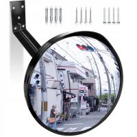 LUSTRO PARKINGOWE DROGOWE MOCOWANE WYPUKŁE Z MONTAŻEM Z REGULACJĄ KĄTA