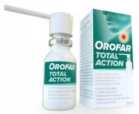 Orofar Total Action aerozol na ból gardła anginę 30 ml