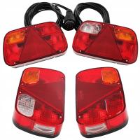 Комплект задних фонарей для прицепа 13 PIN 7m