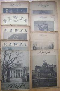 REWJA -TYGODNIK ARTYSTYCZNO-LITERACKI 1920 rok