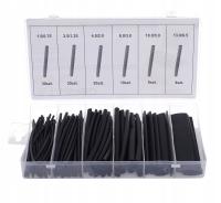 Koszulka termokurczliwa Tagred polietylenowa czarna 100 szt.