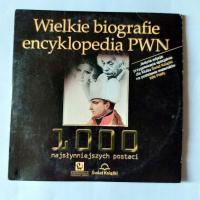 Wielkie biografie encyklopedia PWN: 1000 najsłynniejszych postaci | PC