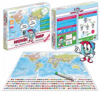 MUNDIMAP интерактивная карта мира обучающая ручка для детей с ARTGLOB