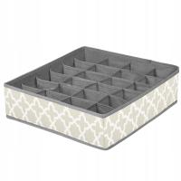 ОРГАНАЙЗЕР ДЛЯ НИЖНЕГО БЕЛЬЯ, НОСКИ ДЛЯ ВЫДВИЖНОГО ЯЩИКА ШКАФА, 24 ОТДЕЛЕНИЯ