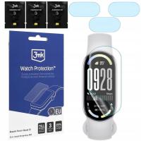 3× 3x Folia ochronna na Xiaomi Smart Band 10, 3mk, osłona na wyświetlacz