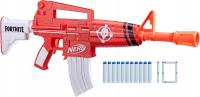 PISTOLET NERF FORTNITE KARABIN AUTOMATYCZNY RED SHOCK + 10 STRZAŁEK