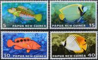 Papua - Nowa Gwinea Mi. 315 - 318 **, 1976 r. / ryby