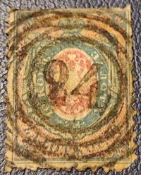 1860 Fi.1ac kasowany 