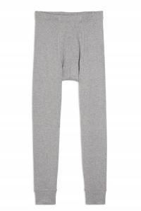 C&A KALESONY MĘSKIE BAWEŁNIANE PRĄŻKOWANE SZARE