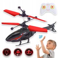 HELIKOPTER ŚWIATŁA ZDALNIE STEROWANY INDUKCJA AKUMULATOR USB DLA DZIECI