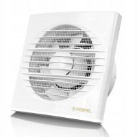 Wentylator łazienkowy 100 mm czunik wilgoci timer 100m3/h polski + GRATIS