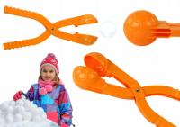 Śnieżkomat Maszynka do Kulek Śnieżnych Pomarańczowy 35cm x 7cm x 7cm