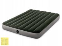 Materac Dmuchany Dwuosobowy Welurowy Łóżko Intex 191x137x25 MODEL 2025