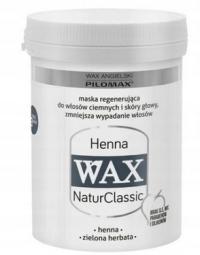 Pilomax Henna Wax 480 ml maska regenerująca do ciemnych włosów